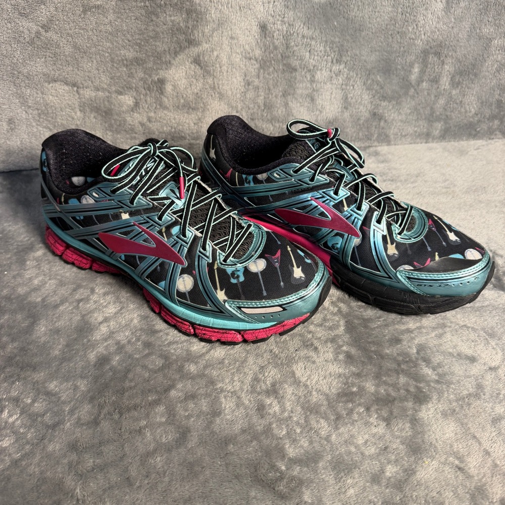 Brooks Adrenaline GTS 17 Wmns 10B Rock n Roll Marathon Series Running Shoes Pink